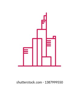 real estate apartement for business logo