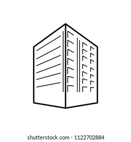 real estate, apartement icon vector template