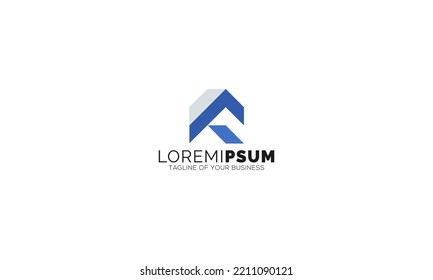 Logotipo del Real Estate Apartment Building - Diseño del logotipo del gráfico comercial