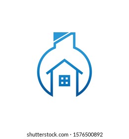 Real Estate and Apartment logo vector template isolated