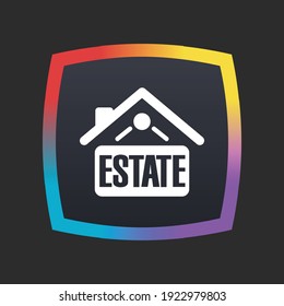 Real Estate - botón Icono de aplicación