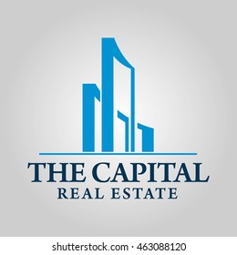 Real Estate, Architecture and Construction Vector Logo Design