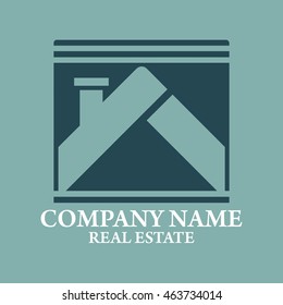 Real Estate, Architecture and Construction Vector Logo Design