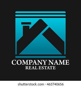 Real Estate, Architecture and Construction Vector Logo Design