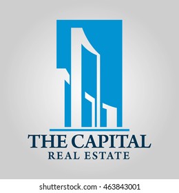 Real Estate, Architecture and Construction Vector Logo Design