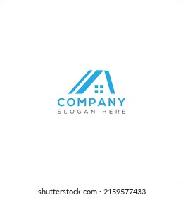 Diseño del logotipo vectorial de arte inmobiliario