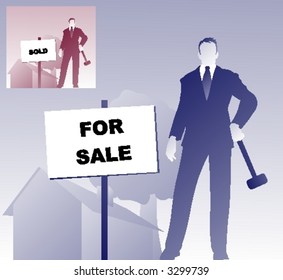 Real estate broker.