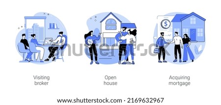 Image, Stock Photo the blue house in the Bay of Pigs