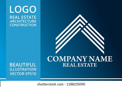 Real Estate, Building, Construction and Architecture Logo Vector Design Eps 10