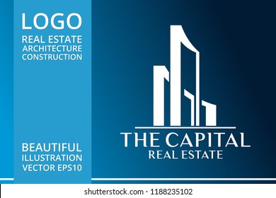 Real Estate, Building, Construction and Architecture Logo Vector Design Eps 10