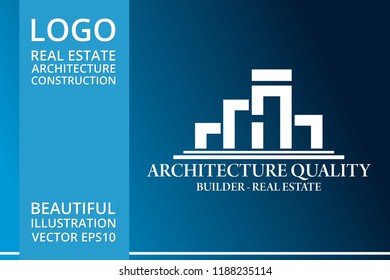 Real Estate, Building, Construction and Architecture Logo Vector Design Eps 10