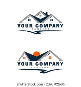 Real Estate, Building, Construction and Architecture Logo Vector Design