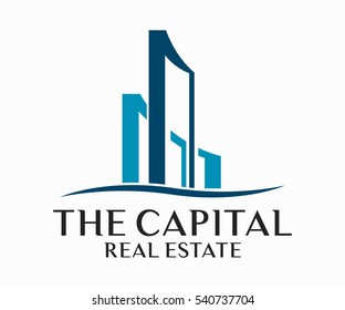 Real Estate, Building, Construction and Architecture Logo Vector Design Eps 10