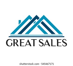 Logo "Real Estate, Building, Construction and Architecture"Vectordesign EPS10