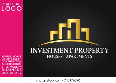 Real Estate, Building, Construction and Architecture Logo Vector Design Eps 10