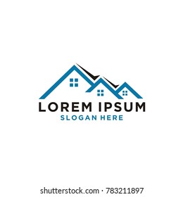 Real Estate, Building, Construction and Architecture Logo Vector Design Eps 10