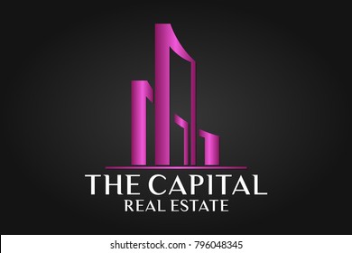 Real Estate, Building, Construction and Architecture Logo Vector Design Eps 10