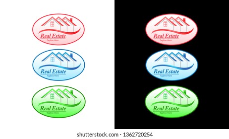 Real Estate, Building and Construction Logo Vector 05