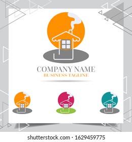 Real Estate, Building and Construction Logo Vector Design Concept. For architecture Business Branding