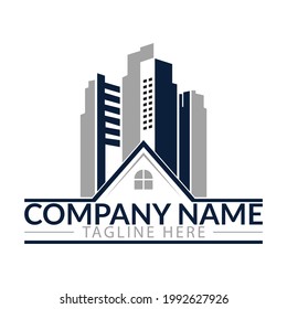 Real Estate, Building and Construction Logo Vector Design Eps 10.Real estate logo template.