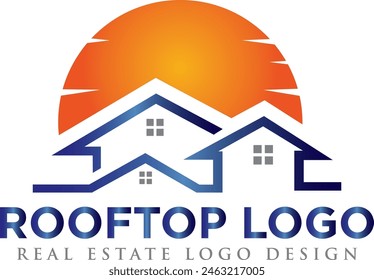 Inmobiliaria, Construcción y Construcción Logo Diseño de Vectores Eps