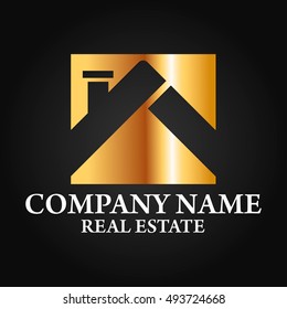 Real Estate, Building and Construction Logo Vector Design