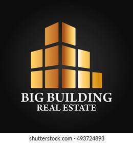 Real Estate, Building and Construction Logo Vector Design