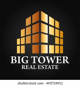 Real Estate, Building and Construction Logo Vector Design