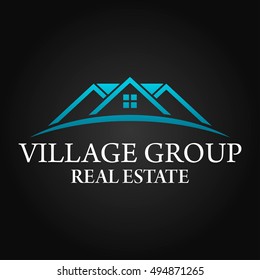 Real Estate, Building and Construction Logo Vector Design