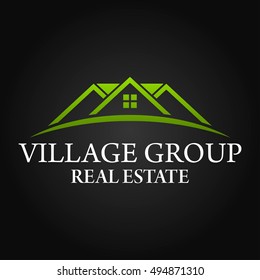 Real Estate, Building and Construction Logo Vector Design