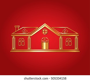 Real Estate, Building and Construction Logo Vector Design Eps 10