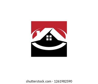 Real estate and building home logo template