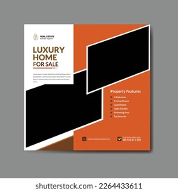 
Real estate building house interior exterior property sale business promotional facebook post, instagram post, social media post square web banner editable, colorful, and elegant design template
