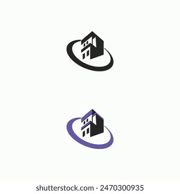 Real Estate, Building icon for Construction Business Logo
