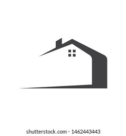 real estate building icon vector template logo illustration