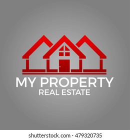 Real Estate, Building and Investment Logo Vector Design