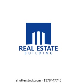 Real estate building logo, design inspiration vector template for company logo