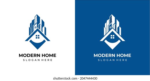 Real estate Building logo design inspiration. building logo design