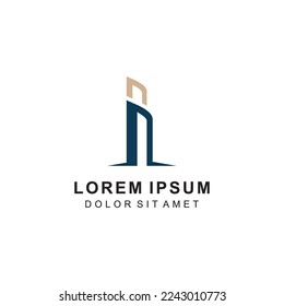 Real estate Building logo design inspiration.