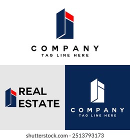 Real estate Building logo design inspiration