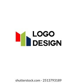 Imóveis Construção de inspiração de design de logotipo