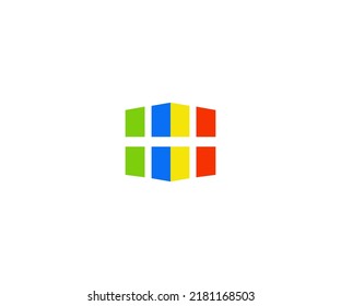 Real Estate And Building  Logo Symbol icon Vector Template