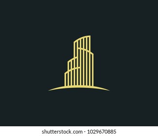 Real Estate and Building Logo Template
