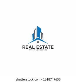 Real Estate Logo Template Vector Stock Vector (Royalty Free) 1495159178