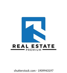 real estate building logo vector