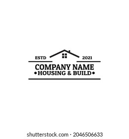 REAL ESTATE BUILDING  LOGO  VECTOR SYMBOL ICON ILLUSTRATION DESIGN