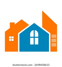 Diseño de Vector de logotipo de edificio inmobiliario