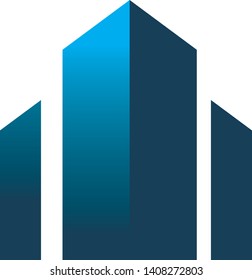 real estate building tower logo