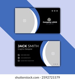Real estate business card design template