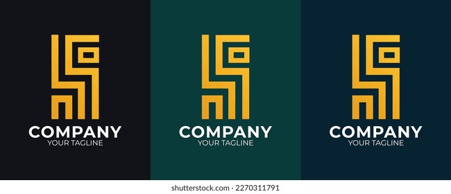 Real estate business clean modern luxury and minimalist logo brand identity design